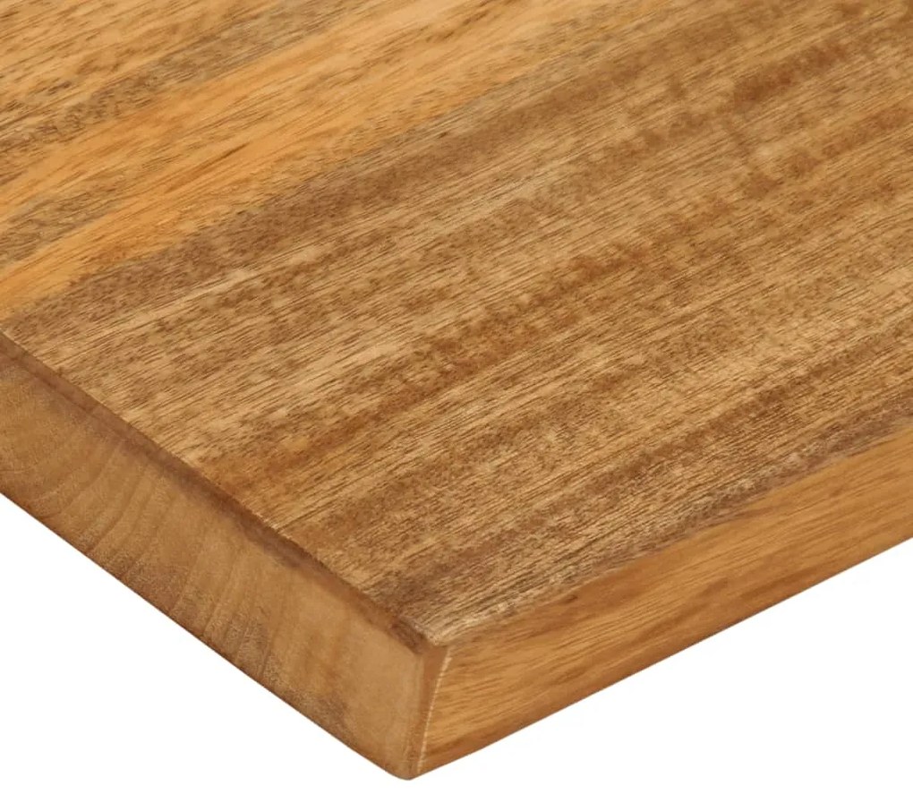 vidaXL Επιφάνεια Τραπεζιού 120x20x3,8 εκ. Live Edge Μασίφ Ξύλο Μάνγκο