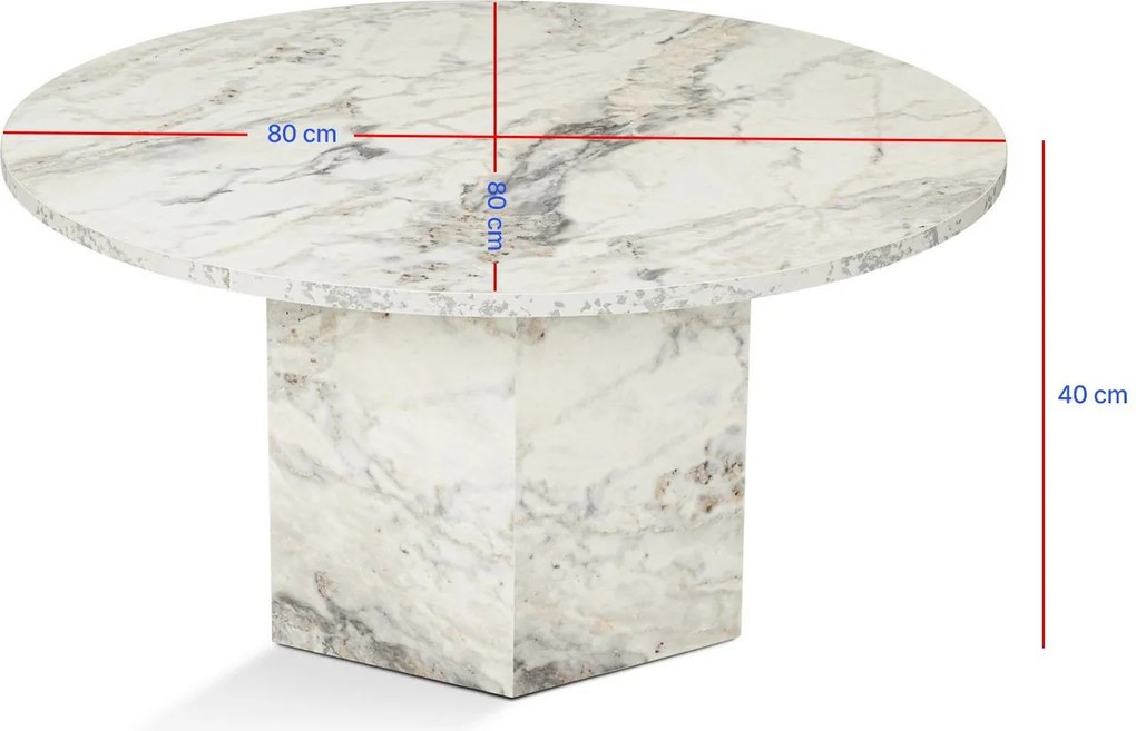 Coffee Table Nova Freesia Marble