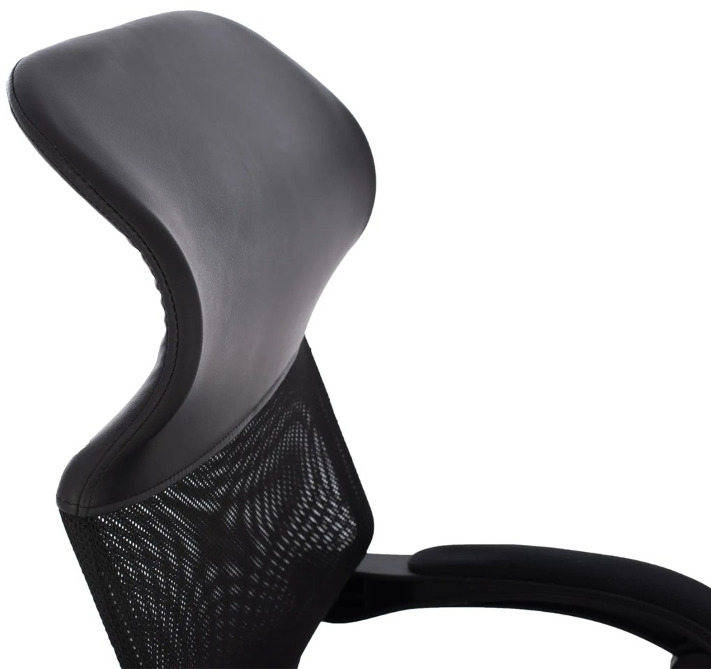 ΚΑΡΕΚΛΑ ΓΡΑΦΕΙΟΥ ALLIANA ΜΑΥΡΗ HM1159.01 57x57x122 εκ. - 0523027 - HM1159.01