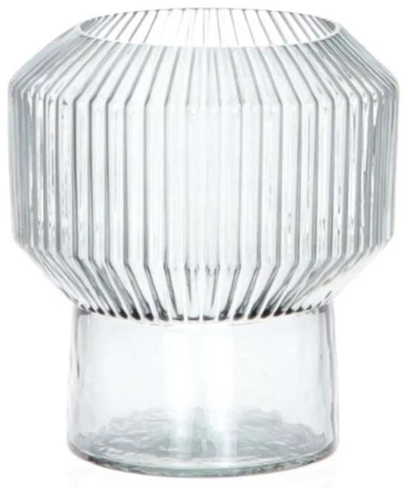 Βάζο Retro 012.862161004 18x20cm Clear Glass