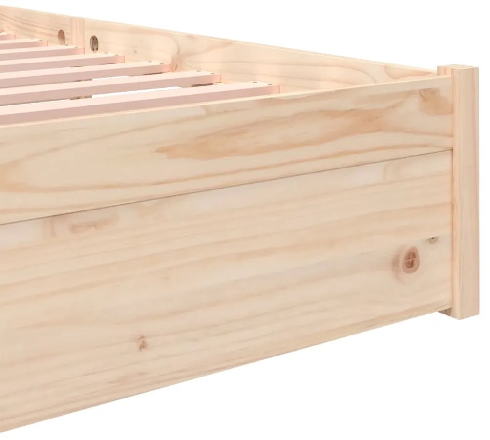 Πλαίσιο Κρεβατιού 150 x 200 εκ. Μασίφ Ξύλο King Size 814954