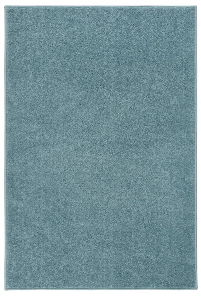 Χαλί Κοντό Πέλος Μπλε 160 x 230 εκ.