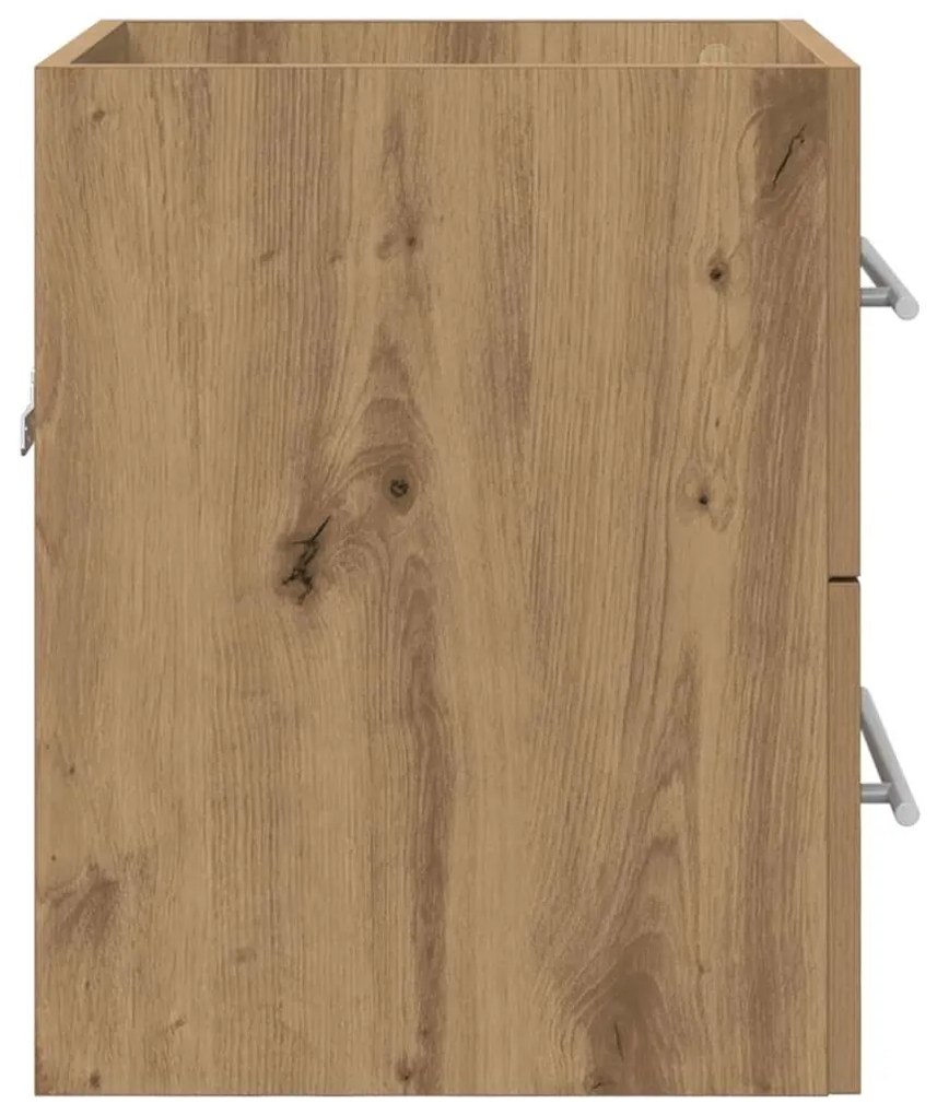vidaXL Ντουλάπι νιπτήρα με συρτάρι Artisan Oak 38,5 x 41 x 48 εκ