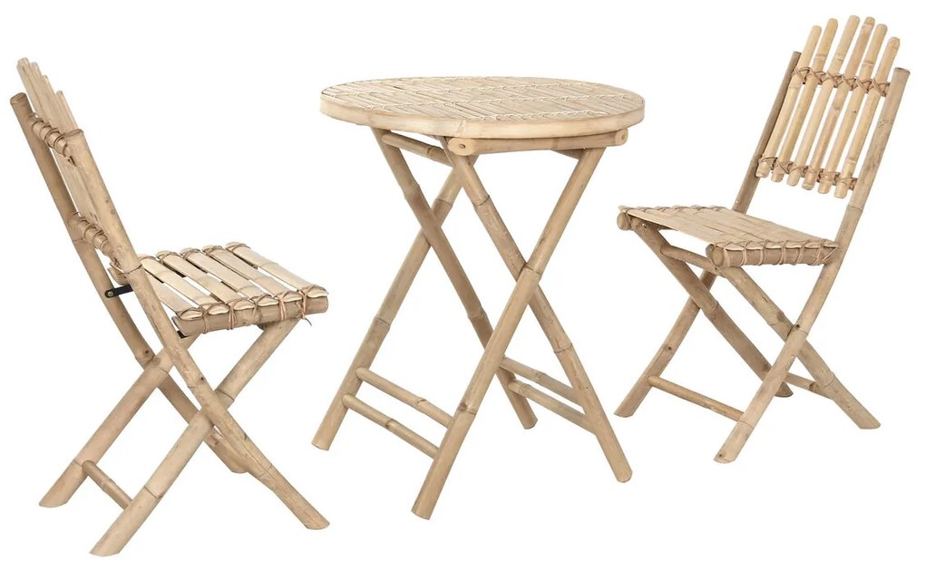 Σετ Τραπέζι με 2 Καρέκλες Home ESPRIT 61 x 61 x 73 cm