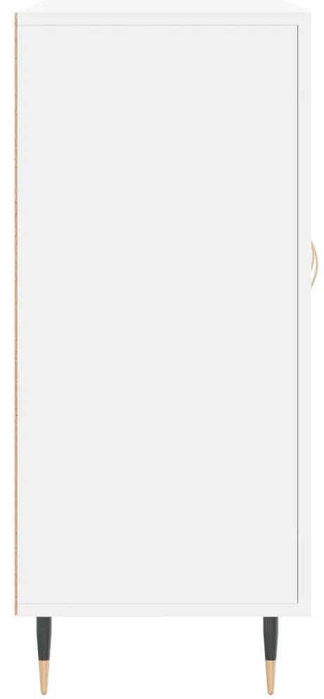vidaXL Μπουφές Λευκός 90 x 34 x 80 εκ. από Επεξεργασμένο Ξύλο