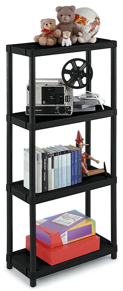 Ράφια Terry S-4 Ρητίνη 4 Ράφια (60 x 30 x 132 cm)