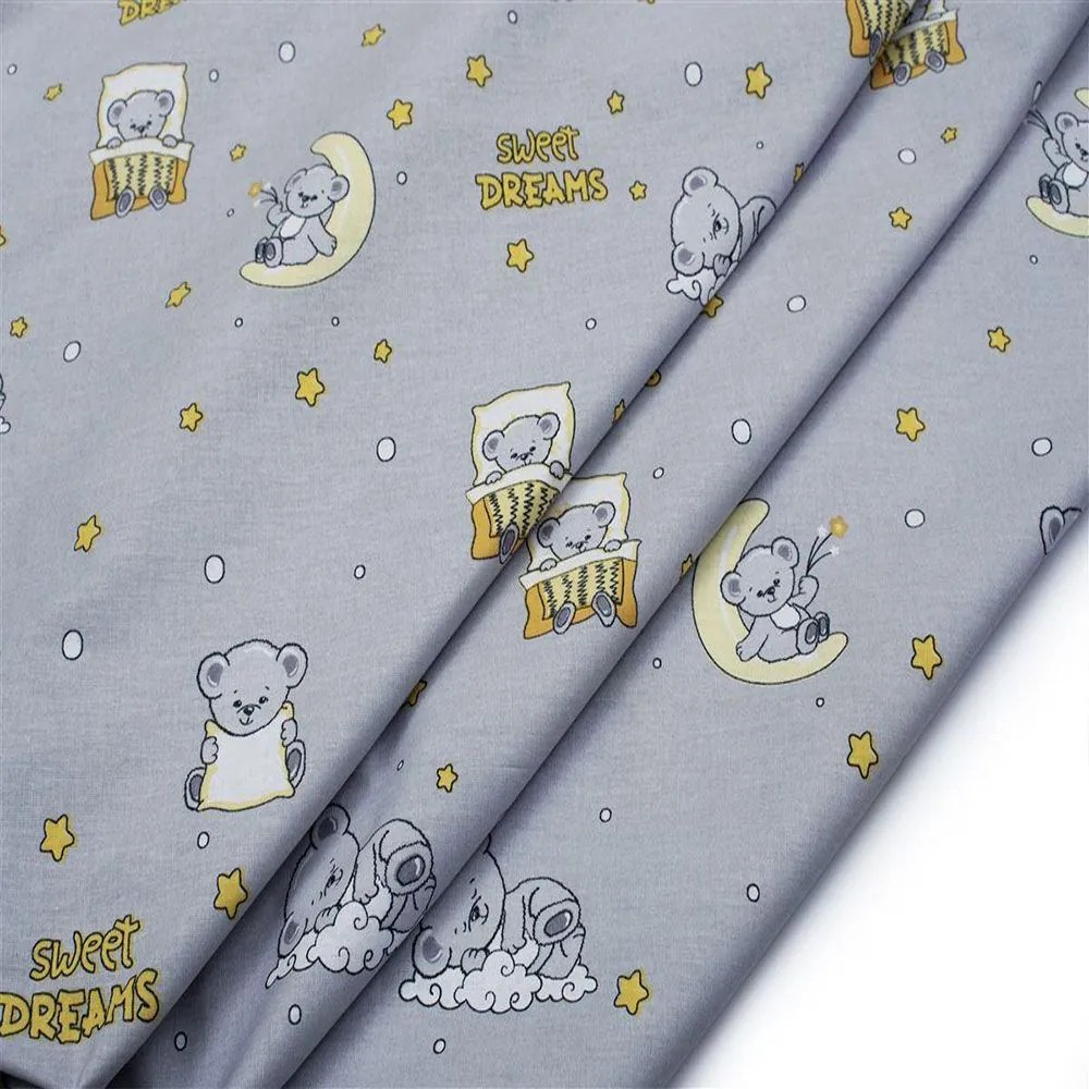 Πάνα Χασέ Sweet Dreams 552 Grey DimCol 80x80cm 100% Βαμβάκι