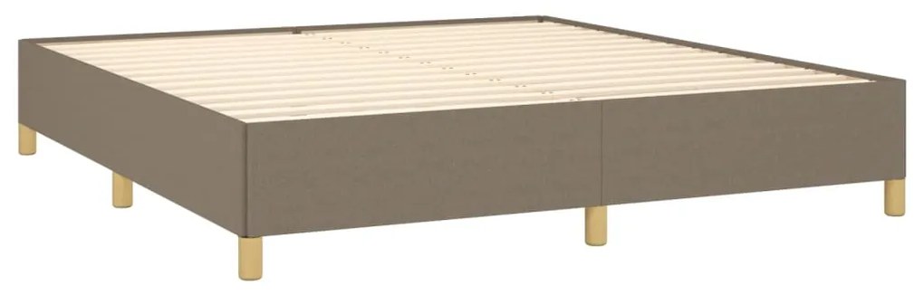 ΚΡΕΒΑΤΙ BOXSPRING ΜΕ ΣΤΡΩΜΑ TAUPE 180X200 ΕΚ. ΥΦΑΣΜΑΤΙΝΟ 3128625