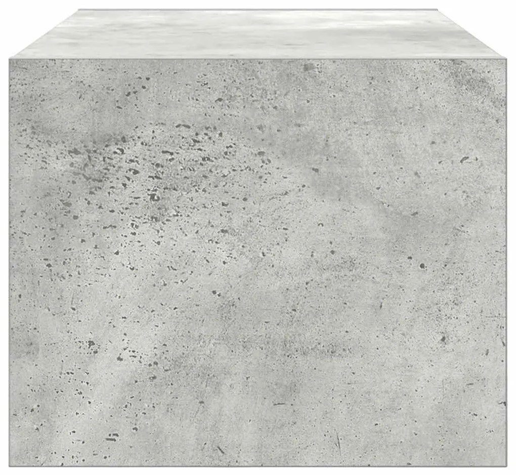 vidaXL Έπιπλο Τηλεόρασης Γκρι μπετόν 60x31x25,5 εκ. Επεξεργασμένο Ξύλο