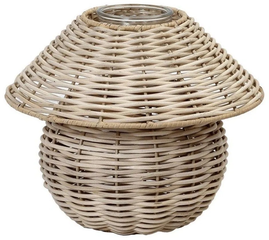 Φανάρι KAD101 26,5x22cm Beige Espiel Rattan