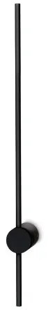 Απλίκα Φωτιστικό Τοίχου LED 12W Μαύρο 4000Κ 70cm Essence 341002 Ideal Lux 341002