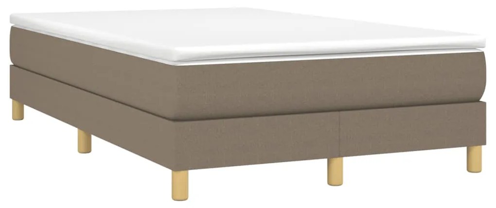 ΚΡΕΒΑΤΙ BOXSPRING ΜΕ ΣΤΡΩΜΑ TAUPE 120X190 ΕΚ. ΥΦΑΣΜΑΤΙΝΟ 3269668