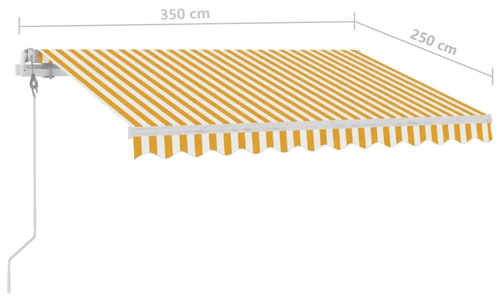 ΤΕΝΤΑ ΑΥΤΟΜΑΤΗ ΑΝΕΞΑΡΤΗΤΗ ΚΙΤΡΙΝΗ/ΛΕΥΚΗ 350 X 250 ΕΚ. 3069528