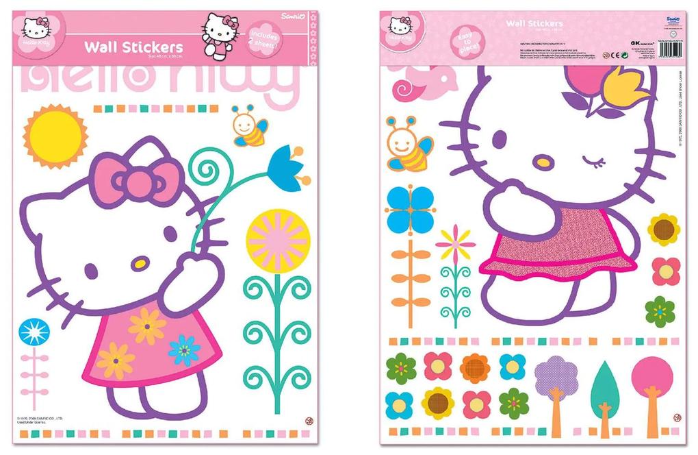 Hello Kitty αυτοκόλλητα τοίχου XL - 5193