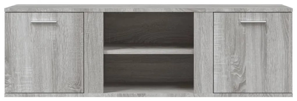 Έπιπλο Τηλεόρασης Γκρι Sonoma 120 x 34 x 37 εκ. από Επεξ. Ξύλο - Γκρι