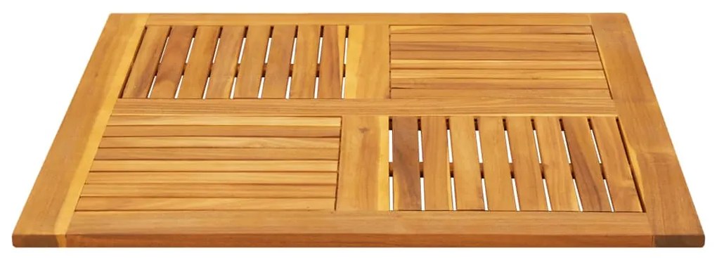 vidaXL Επιφάνεια Τραπεζιού Τετράγωνη 90x90x2,2 εκ. Μασίφ Ξύλο Ακακίας