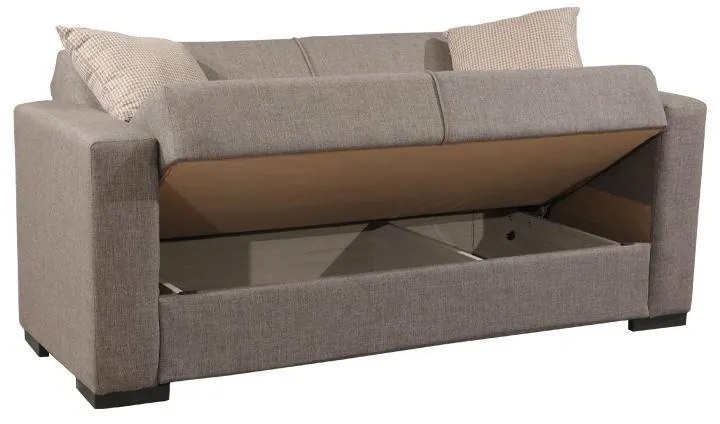 Καναπές - Κρεβάτι New Gracia 2θέσιος Καφέ 167x89x84 εκ. 167x89x84 εκ.
