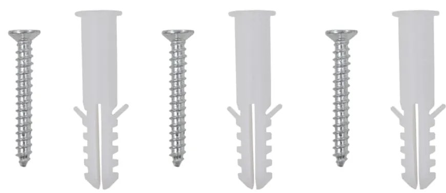 vidaXL Καθρέφτες Τοίχου 2 τεμ. Ορθογώνιοι 60 x 40 εκ. Γυάλινοι