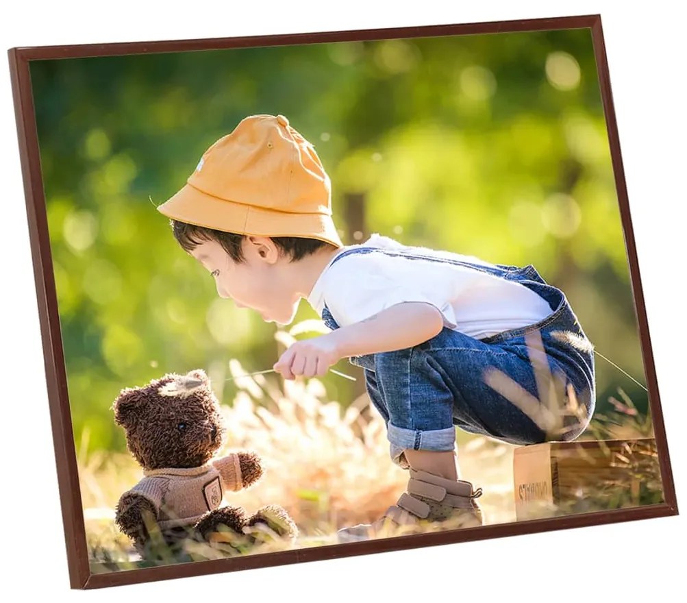 vidaXL Κορνίζες Κολάζ Επιτραπέζιες 5 τεμ. Μπρονζέ 21 x 29,7 εκ. MDF