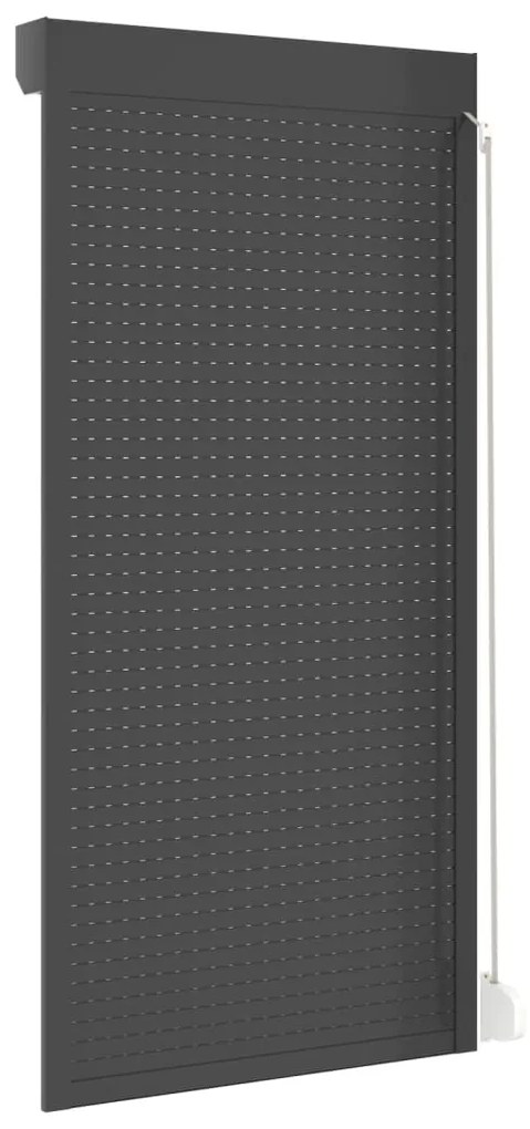 vidaXL Παντζούρι Ρολό Λευκό 100 x 210 εκ. από Αλουμίνιο