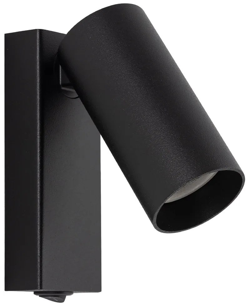 Φωτιστικό Τοίχου Fourty 11763 4-10x11cm-17 10W Gu10 Black Nowodvorski Στρόγγυλο
