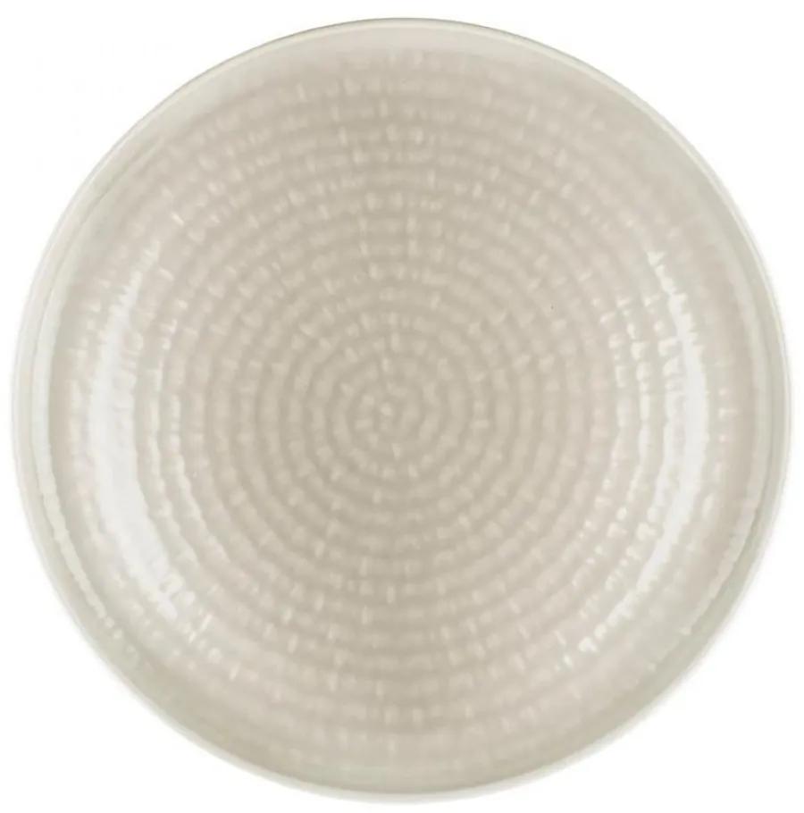 Πιάτο Ρηχό Πορσελάνης  Kutahya Porselen DG-487/SHALE Μπεζ 27cm
