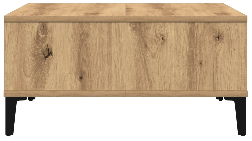 vidaXL Τραπέζι Σαλονιού Artisan Oak 60x60x30 εκ Επεξεργασμένο Ξύλο