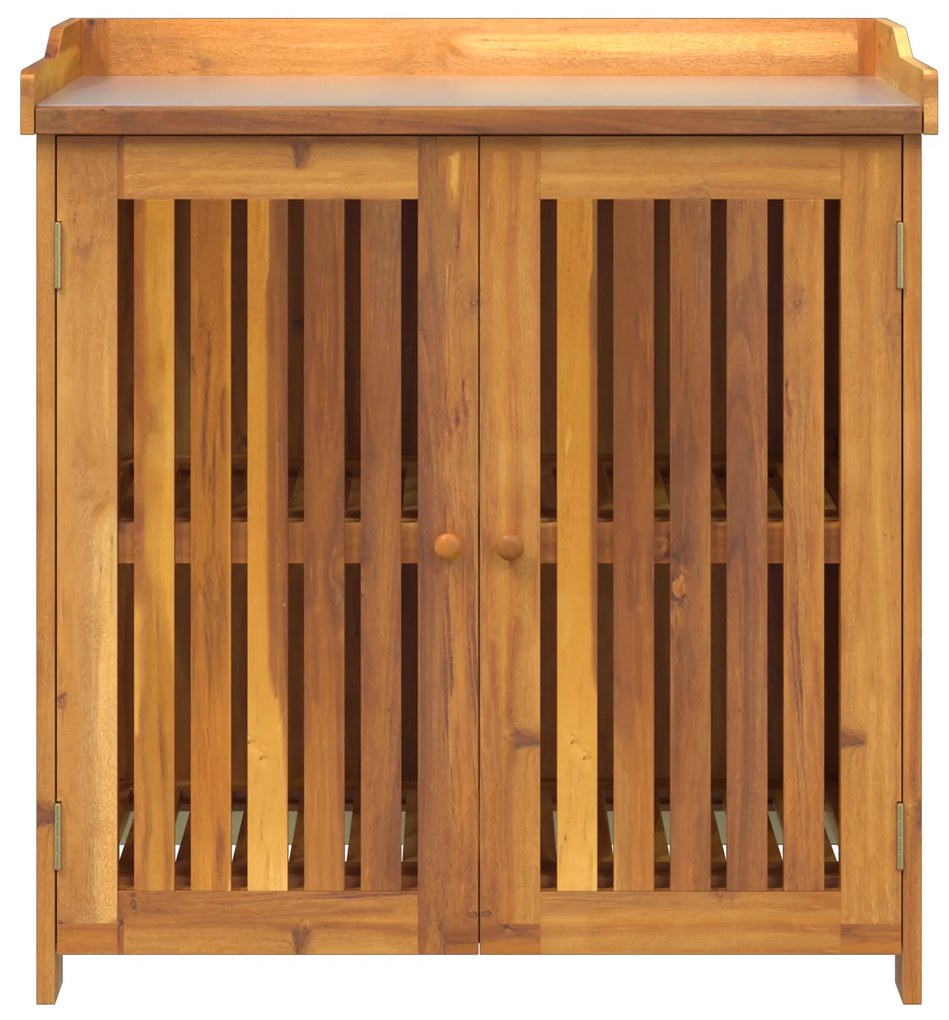 vidaXL Ντουλάπι Κήπου Καστανό 78 x 36.5 x 78cm Καμπούντα ξύλο ακακίας