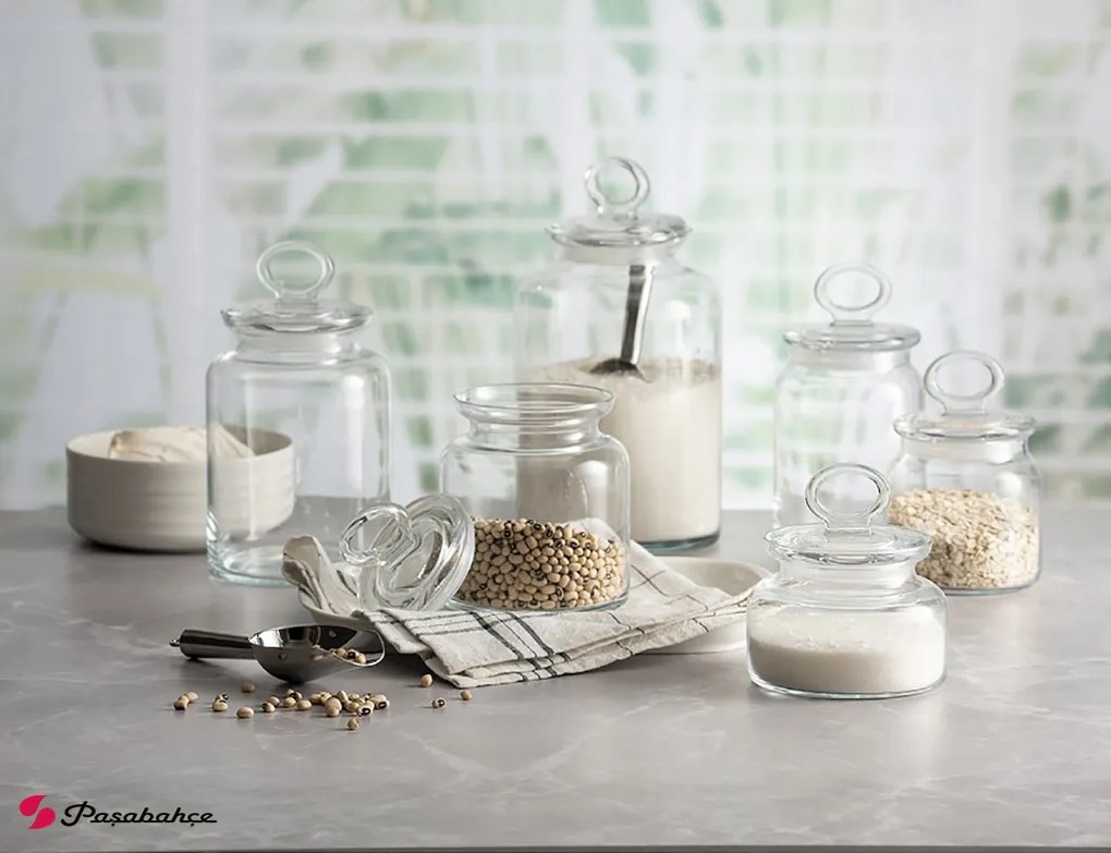 KITCHEN SLIM JAR 575CC D:8 H:9,5 P/576 GB1.OB6. | Συσκευασία 6 τμχ