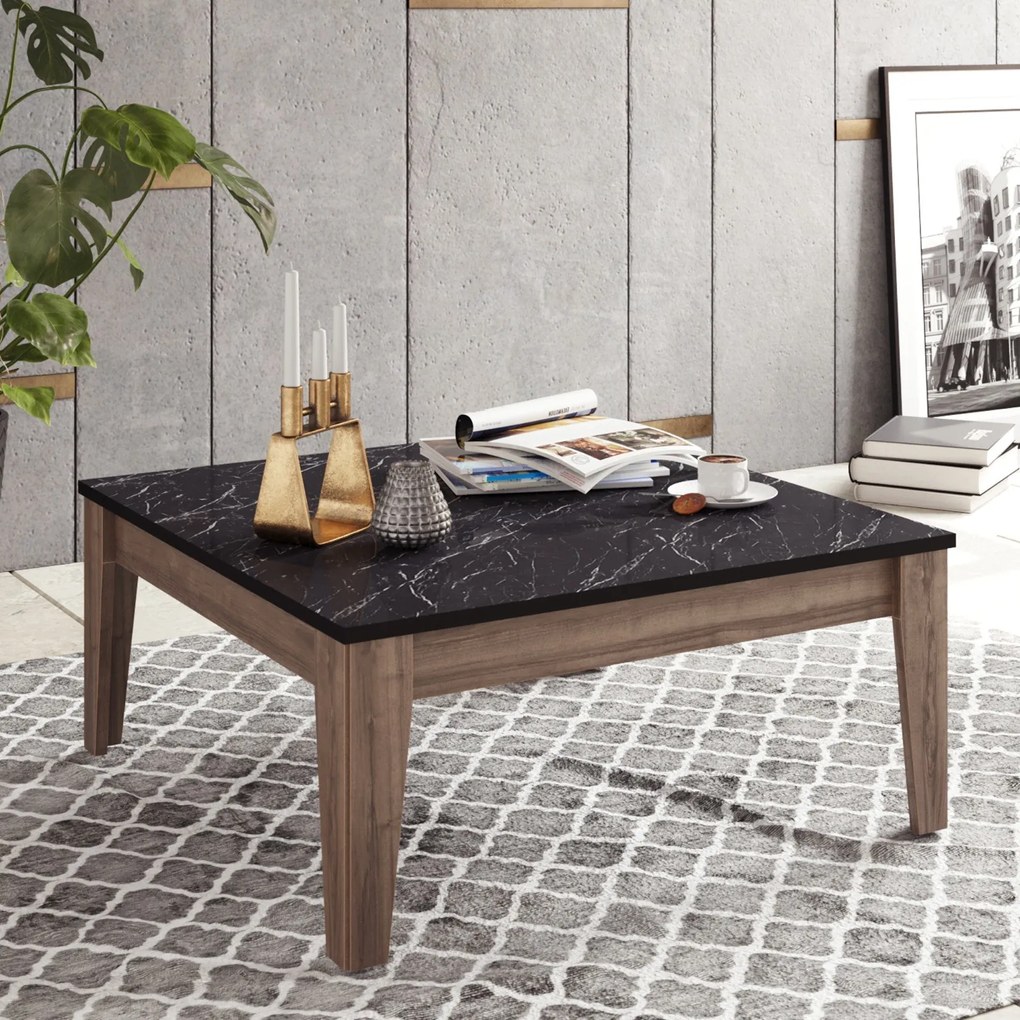 Coffee Table Lorenz Walnut
Black
