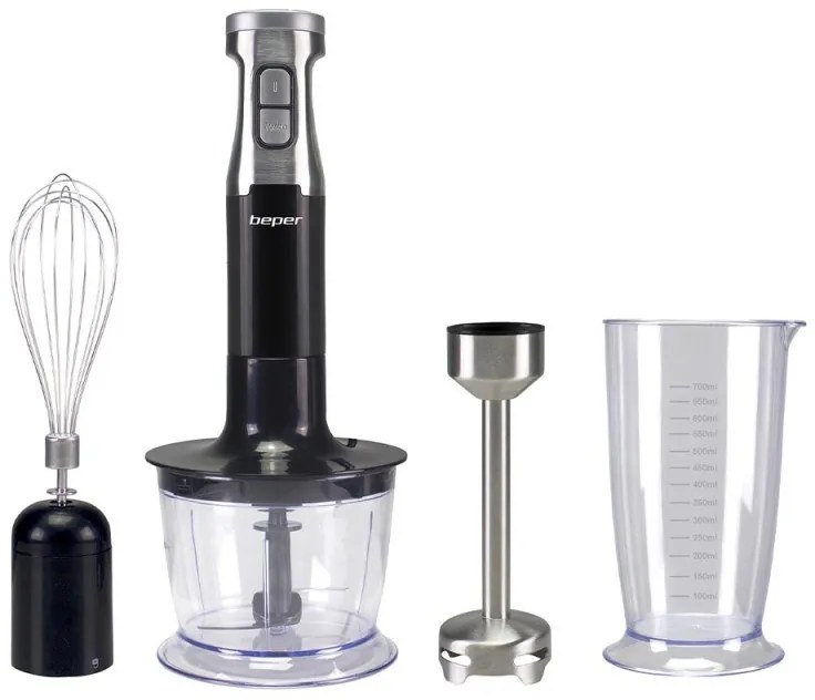 Beper P102FRU150 Μπλέντερ Χειρός Σετ 4 σε 1