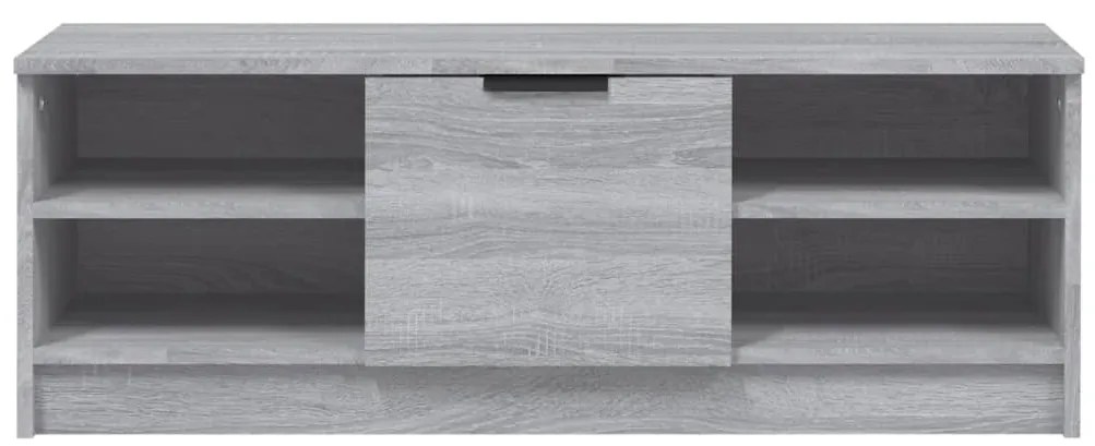 vidaXL Έπιπλο Τηλεόρασης ΓκριSonoma102x35,5x36,5εκ. Επεξεργασμένο Ξύλο