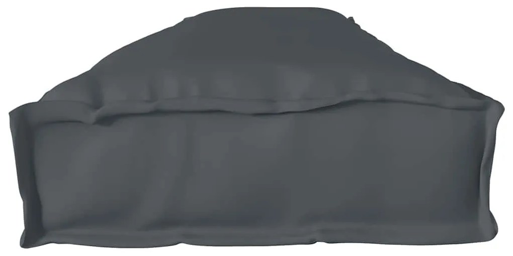 vidaXL Μαξιλάρι παλέτας Ανθρακί 200 x 40 x 8 εκ. Ύφασμα Oxford