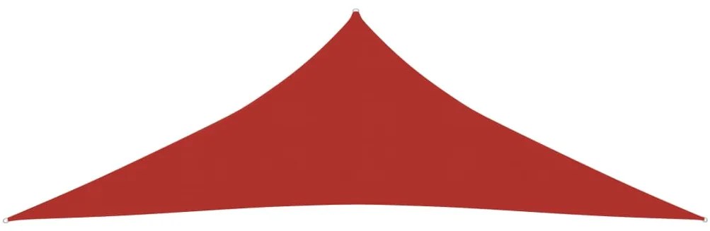 vidaXL Πανί Σκίασης Κόκκινο 4 x 4 x 5,8 μ. από HDPE 160 γρ./μ²