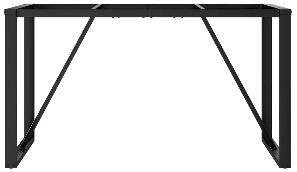 vidaXL Πόδια Τραπεζαρίας σε Σχήμα «Ο» 140x60x73 εκ. Ατσάλι