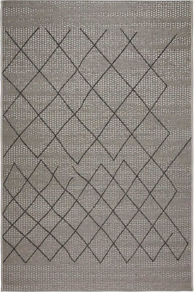 Χαλί Paros 70070 I Grey-Beige Βιοκαρπέτ 160X230cm