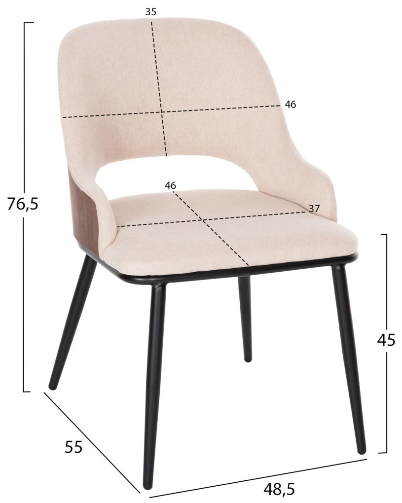 ΣΕΤ ΤΡΑΠΕΖΑΡΙΑ ΕΣΩΤ. ΧΩΡΟΥ 5ΤΜΧ HM11963 ΤΡΑΠΕΖΙ DENTY &amp; 4 ΚΑΡΕΚΛΕΣ DELF (1 Τεμμάχια)