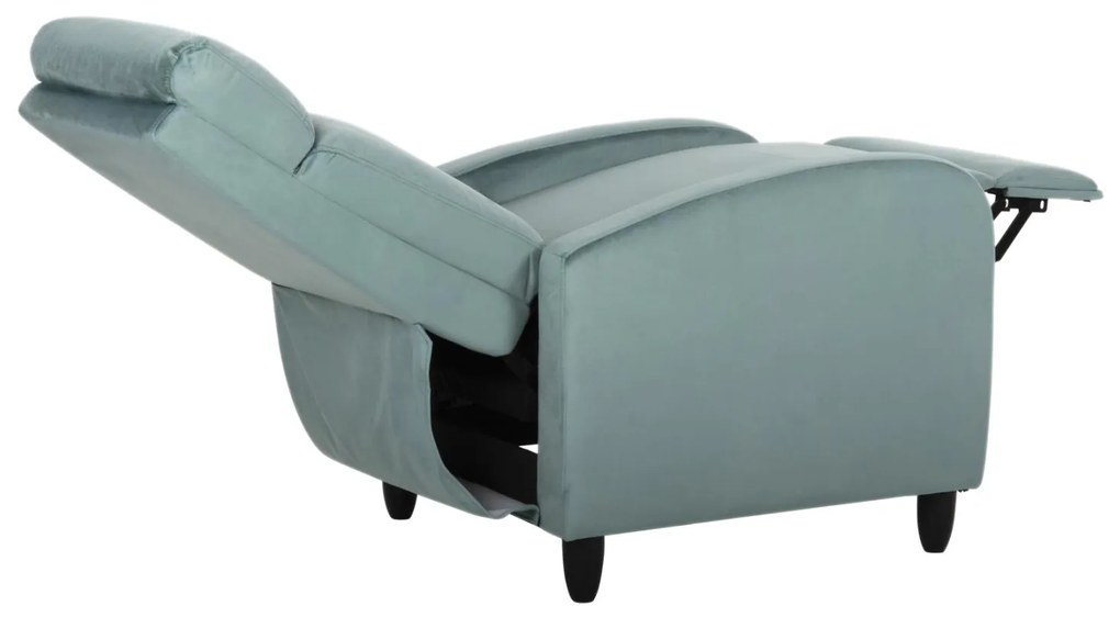 Πολυθρόνα HIBER RELAX C9782.07 Φυστικί Βελούδο 67,5x90x104Υ εκ. 67.5x90x104 εκ.