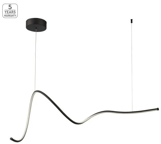 Κρεμαστό Φωτιστικό Οροφής LED 43W Μαύρο Krishna 77-8168 Homelighting-77-8168-Μαύρο 77-8168