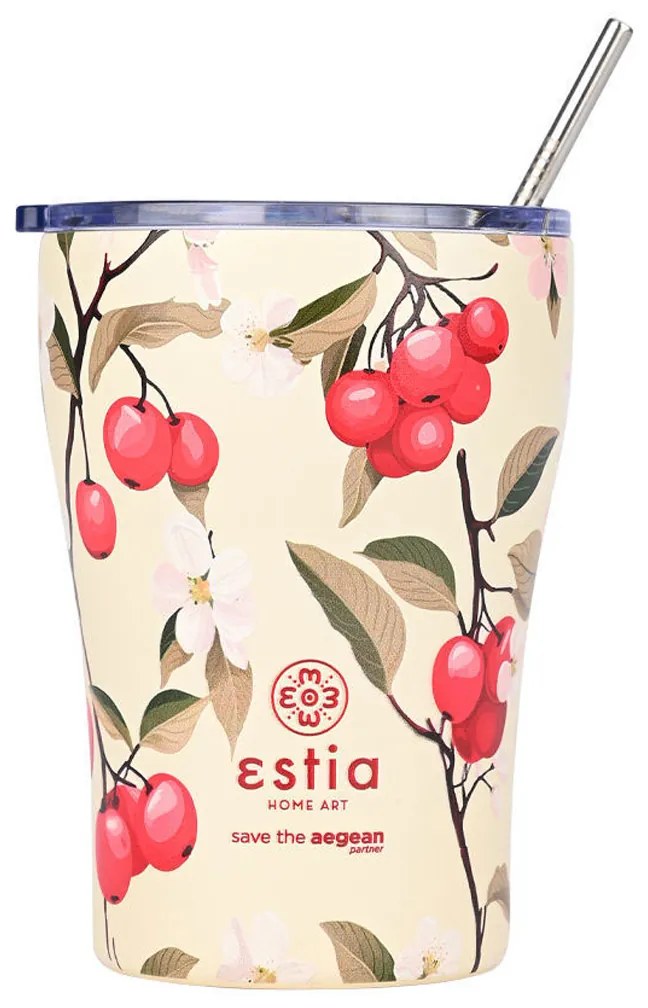 Ποτήρι Θερμός 350ml Estia Save The Aegean Sakura Whisper 01-22990
