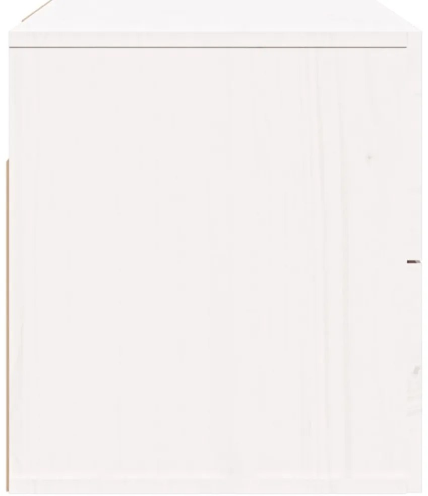 vidaXL Κομοδίνα Επιτοίχια 2 τεμ. Λευκά 50x36x40 εκ.