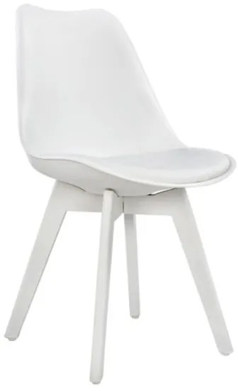 ΚΑΡΕΚΛΑ VEGAS HM0033.31 ΠΟΛΥΠΡΟΠΥΛΕΝΙΟΥ-PU- ΛΕΥΚΟ 47,5x55x82 εκ.