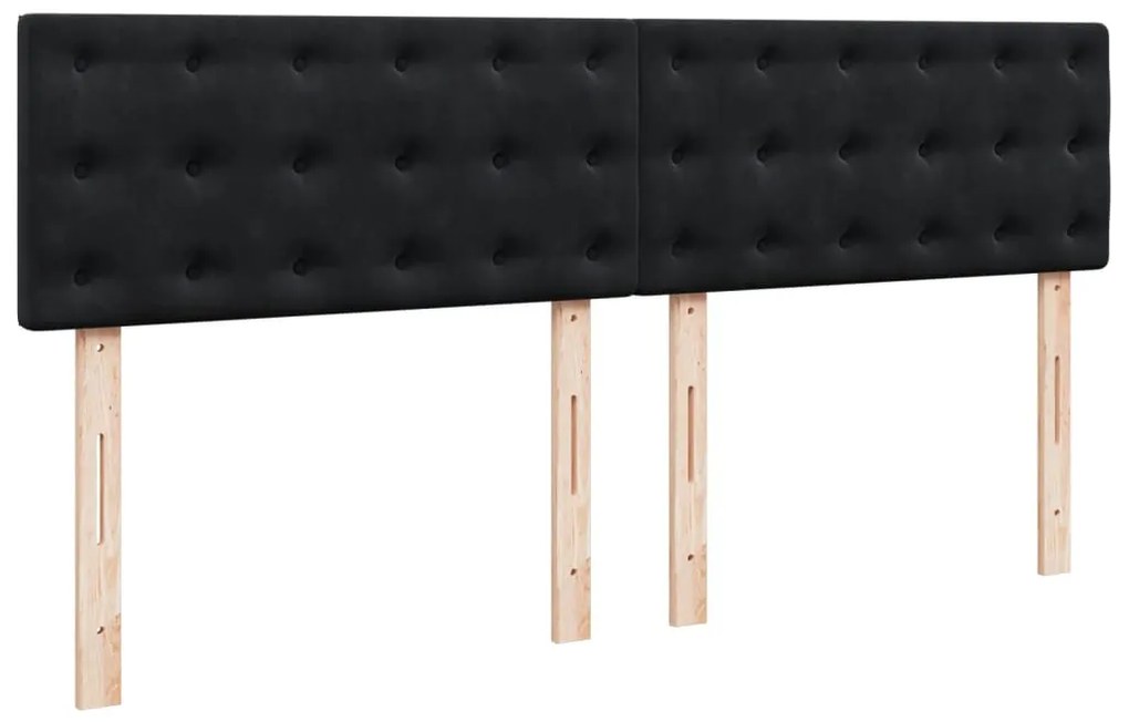 ΚΡΕΒΑΤΙ BOXSPRING ΜΕ ΣΤΡΩΜΑ ΜΑΥΡΟ 180X200 ΕΚ. ΒΕΛΟΥΔΙΝΟ 3286392