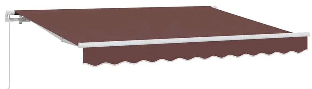vidaXL Σκηνίτσα Αναδιπλούμενη Καφέ 350 x 200 cm