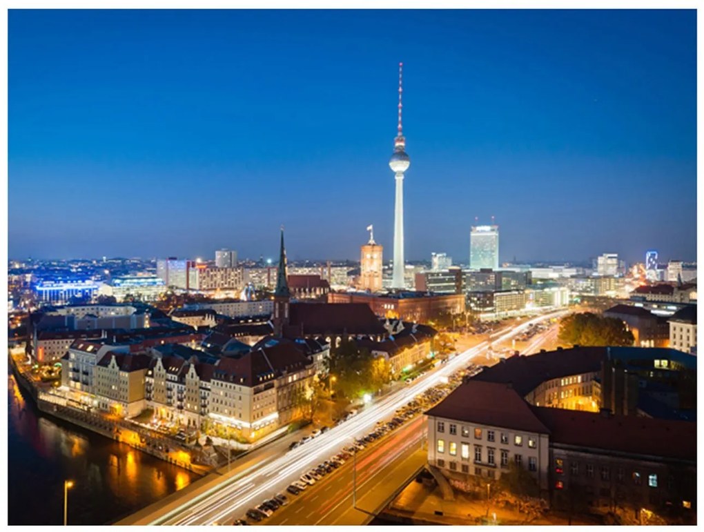 Φωτοταπετσαρία - Berlin by night 300x231