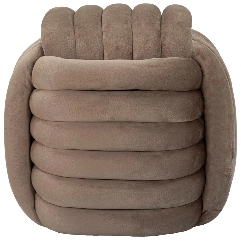 Σκαμπό Καφέ SOFTY 45x45
