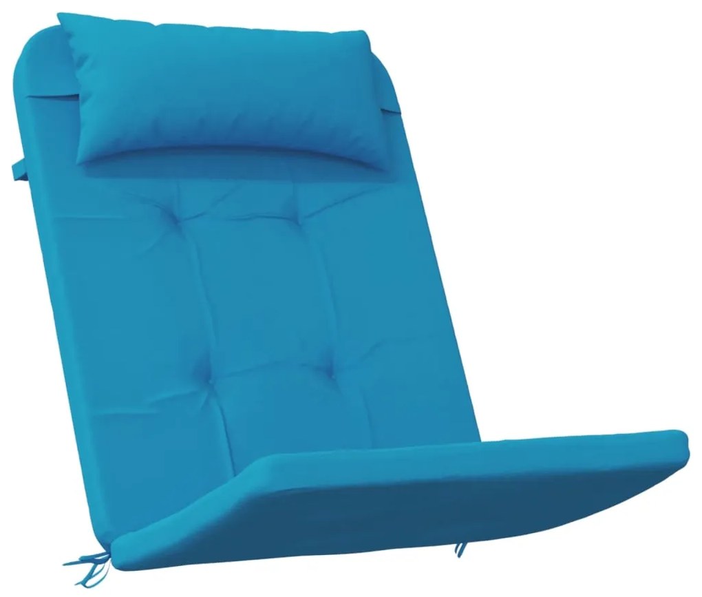 vidaXL Μαξιλάρια Καρέκλας Adirondack 2 τεμ. Γαλάζια από Ύφασμα Oxford