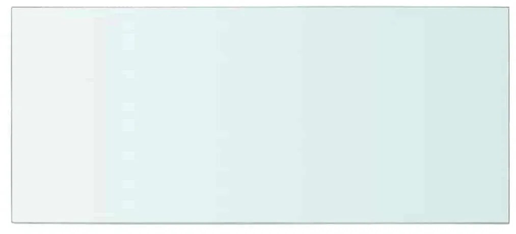 vidaXL Ράφια Πάνελ 2 τεμ. Διάφανα 50 x 25 εκ. Γυάλινα