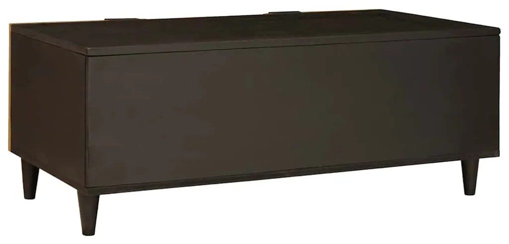 vidaXL Τραπεζάκι σαλονιού Μαύρο και Χρυσό 100 x 54 x 40 εκ