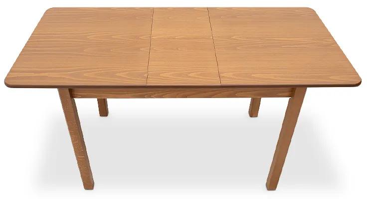 Σετ τραπεζαρίας Bergen Megapap 5 τμχ μασίφ ξύλο - MDF με επεκτεινόμενο τραπέζι 120/150x68x77εκ. - Ξύλο - S_GP039-0007,1+GP039-0004,1(X4)